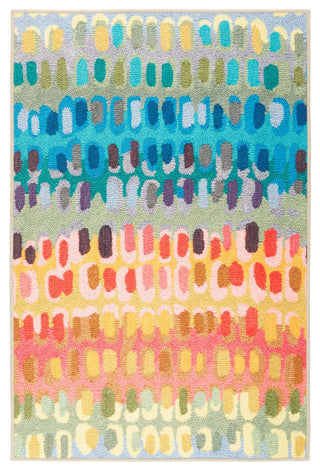 Dash & Albert Paint Chip Multi Machine Washable Rug, Multi, 2' x 3'