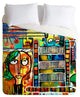 Deny Designs Robin Faye Gates Musical Chairs Duvet Cover - Lightweight