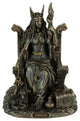 Frigga Norse Goddess Of Love Marriage and Destiny Sitting On Throne Statue