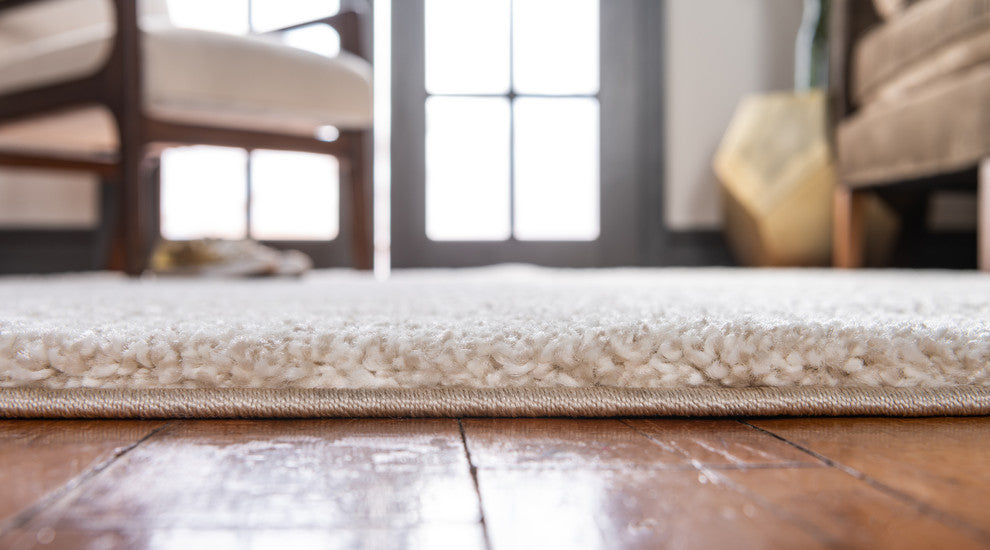 Unique Loom Ivory Calabasas Solo 2' 2 x 3' 0 Area Rug