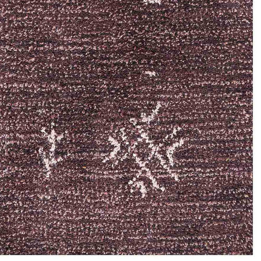HAND KNOTTED LOOM SILK ECO-FRIENDLY AREA RUG-8'x10',Rectangle,Brown,Contemporary