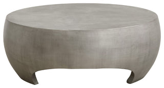 Tarsus Coffee Table, Pewter