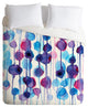 Deny Designs CMYKaren Abstract Watercolor Duvet Cover - Lightweight