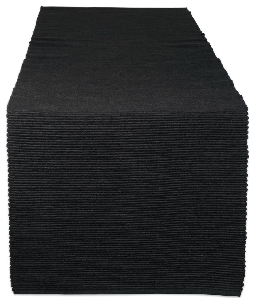 Black Table Runner 13"x72"