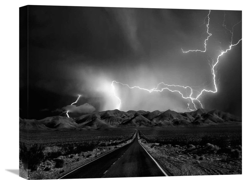 "On The Road With The Thunder Gods" Canvas Giclee by Yvette Depaepe, 22"x18"