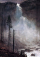 Albert Bierstadt Nevada Falls, Gallery Wrapped Canvas Print, 18"x27"