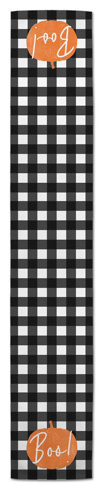 Boo Buffalo Check Table Runner