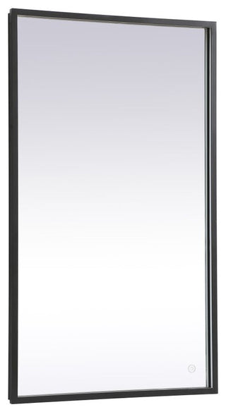Modern Black Led Mirror
