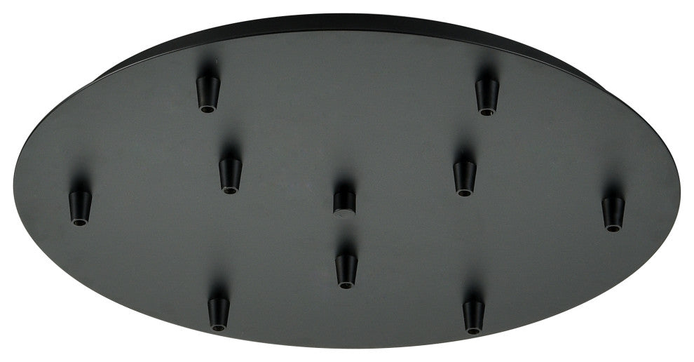INNOVATIONS LIGHTING 119-BK 9 Light Multi Port Canopy