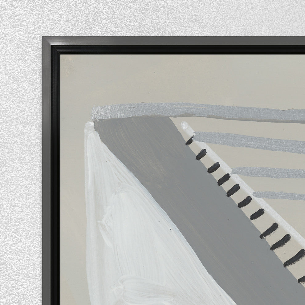 Grayish Shape IV, 30 x 40