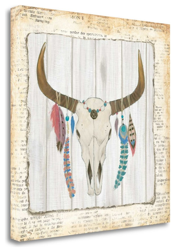 "Bohemian Rising I" By Emily Adams, Giclee Print on Gallery Wrap Canvas