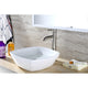 Luxier BSH03-T Single Hole Vessel Bathroom Faucet with Drain, Brushed Nickel