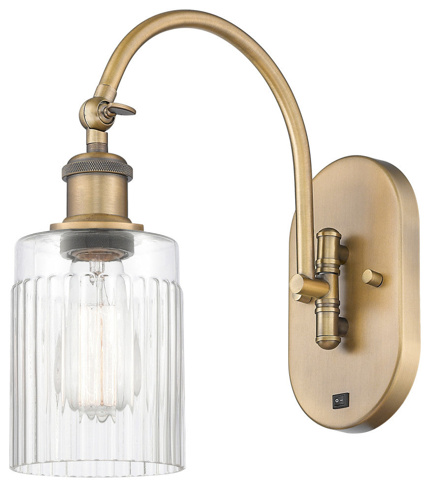Innovations 518-1W-BB-G342-LED 1-Light Sconce, Brushed Brass