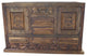 Shipwreck Rustic Carved Wood Bathroom Vanity, 48"x20"x32", With Top