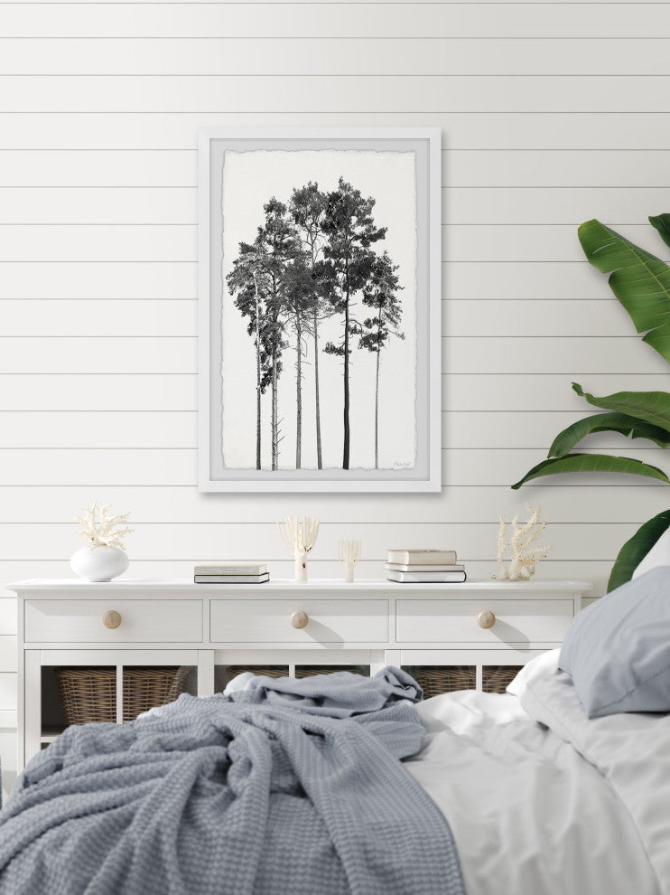 "Statuesque Beauty" Framed Painting Print, 12x18