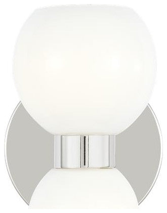 Generation Lighting, KSW1022PNMG, Single Sconce, Polished Nickel