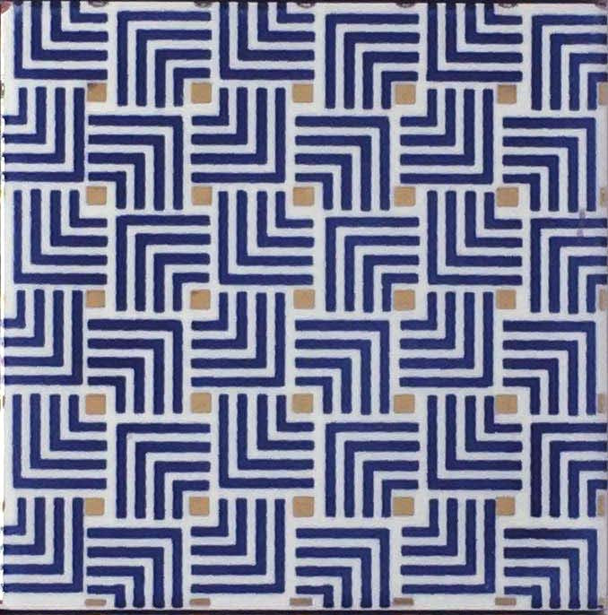 3.94"x3.94" Kondo Japanese Tile, Set Of 10