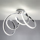Vornado 31" LED Flush Mount 3000K, Chrome