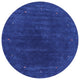 8' Round Persian Gabbeh Handmade Wool Rug - Q15038