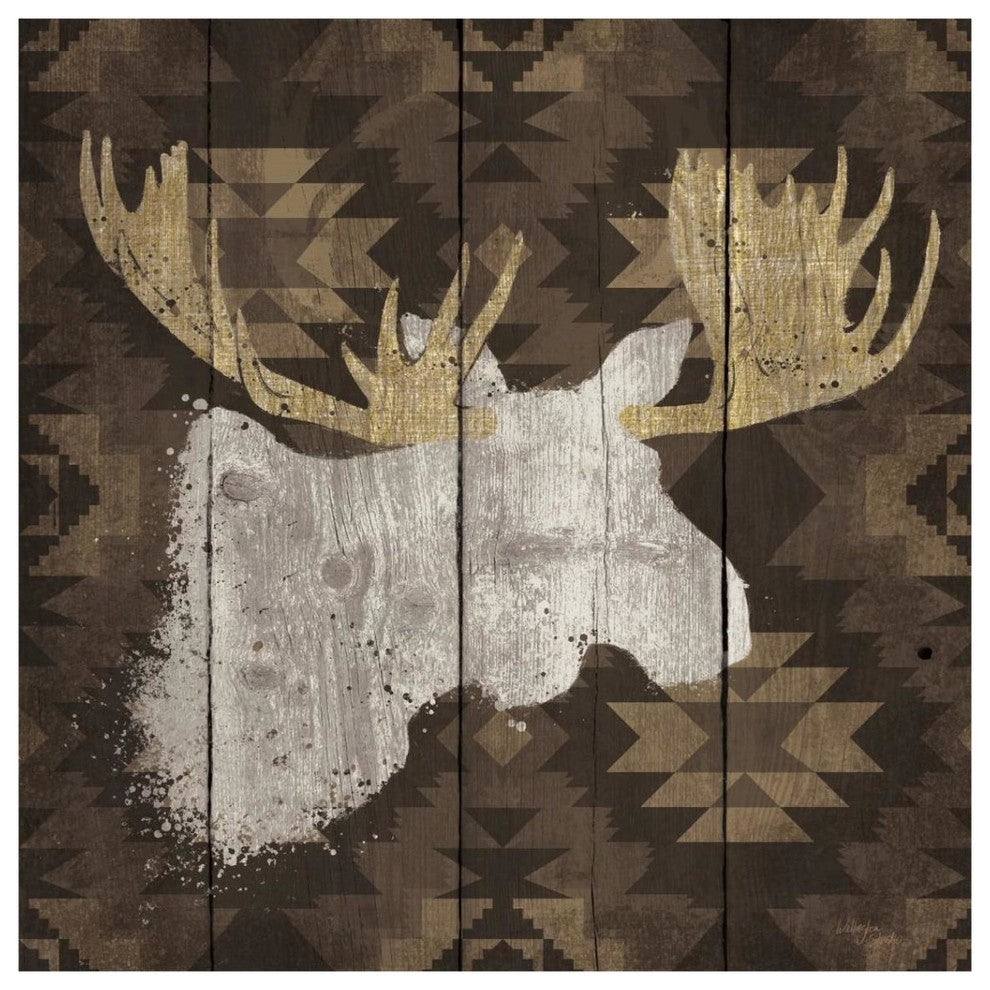 "Precious Antlers IV" Digital Paper Print by Wellington Studio, 38"x38"