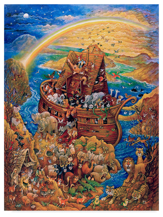 "End Of Rainbow" by Bill Bell, Canvas Art