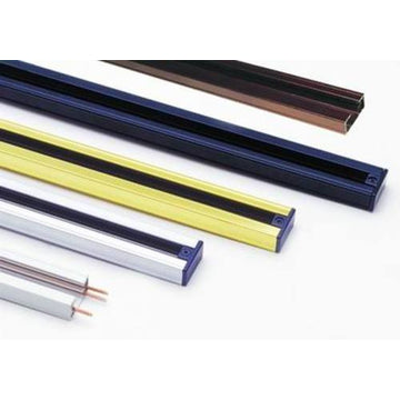 Cal Lighting HT-272 6'' 2400 Watt HT Track Section - Brushed Steel