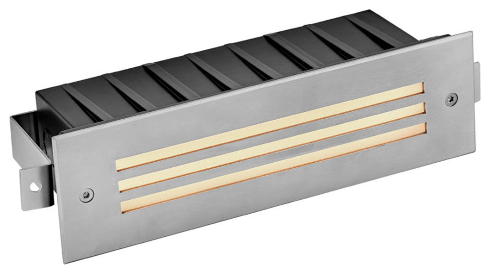 Hinkley Lighting 15335 Dash Louvered 12v 9.5VA 7w 10"W Sparta - Stainless Steel
