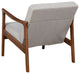 Zephyr Lounge Chair, Light Grey