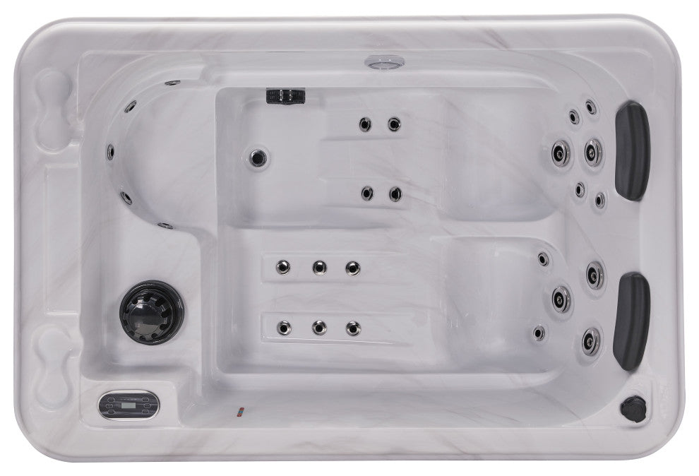Riley 3 Person Hot Tub with Ozonator