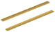 Dowell Series 3064 Handles, 15.75", 13.75" CTC, 3-Pack, Brushed Brass