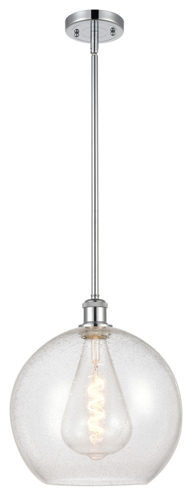 Innovations 516-1S-PC-G124-12 1-Light Mini Pendant, Polished Chrome