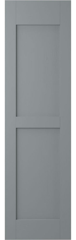 Two Equal Raised Panel Shutters (Per Pair)