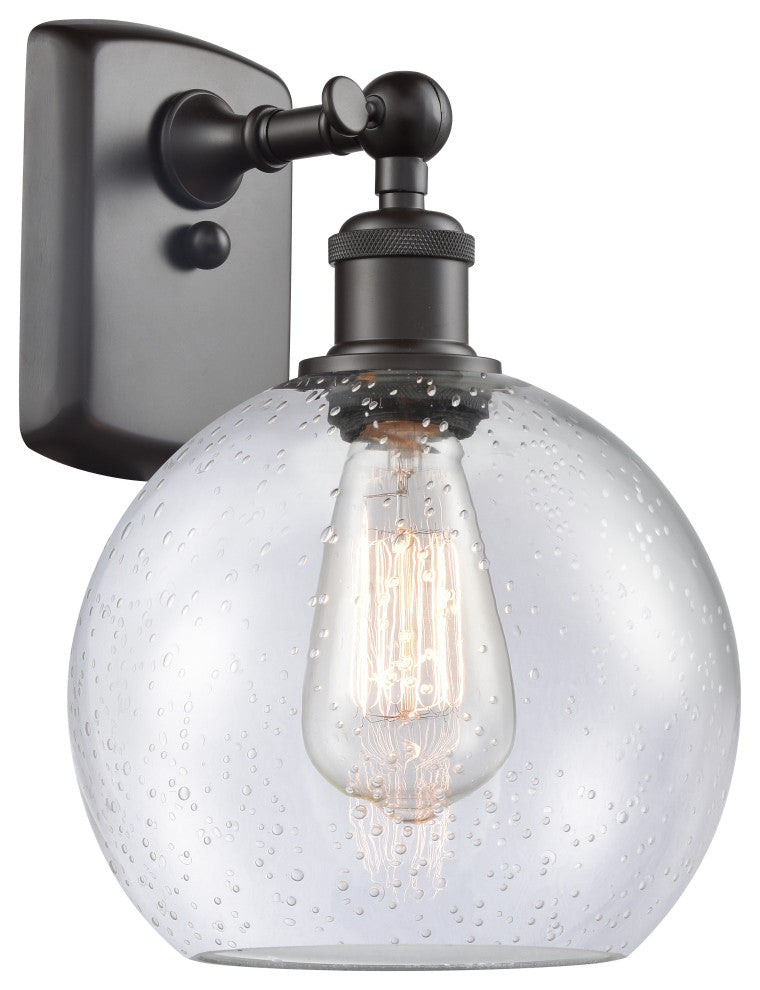 Innovations Lighting 516-1W-OB-G124-8 Athens 1 Light 8" Sconce