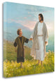 "Walk Beside Me" By Mark Missman, Giclee Print on Gallery Wrap Canvas
