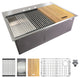 Transolid Kitchen Workstation, 3 Faucet Holes