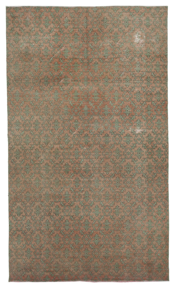 Rug N Carpet - Hand-knotted Anatolian 5' 7'' x 9' 7'' Wool Vintage Rug