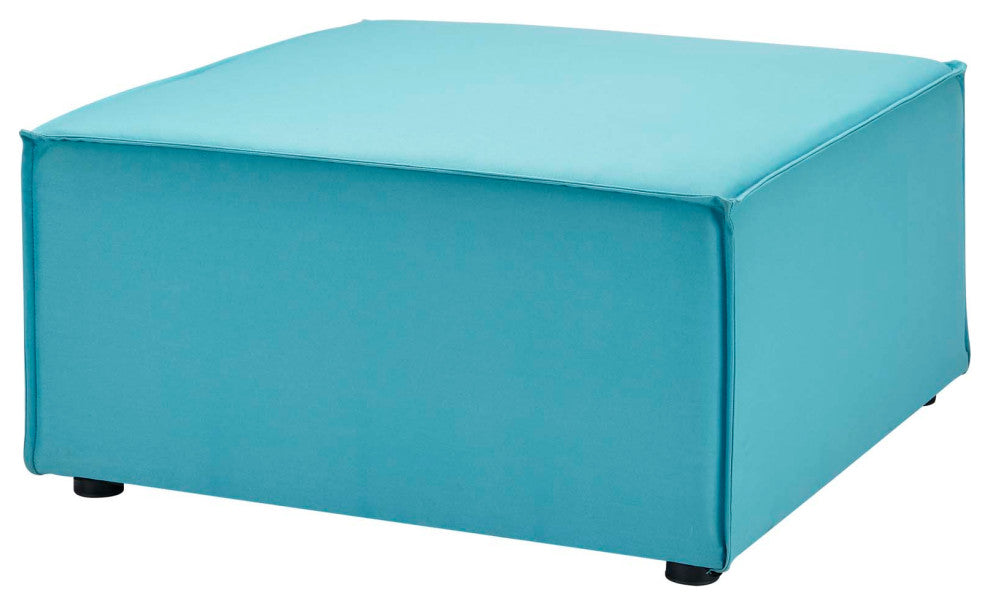 Lounge Sectional Sofa Set, Fabric, Blue, Modern, Outdoor Patio Balcony Garden