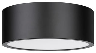 Zlite 2302F3-MB 3-Light Flush Mount, Matte Black