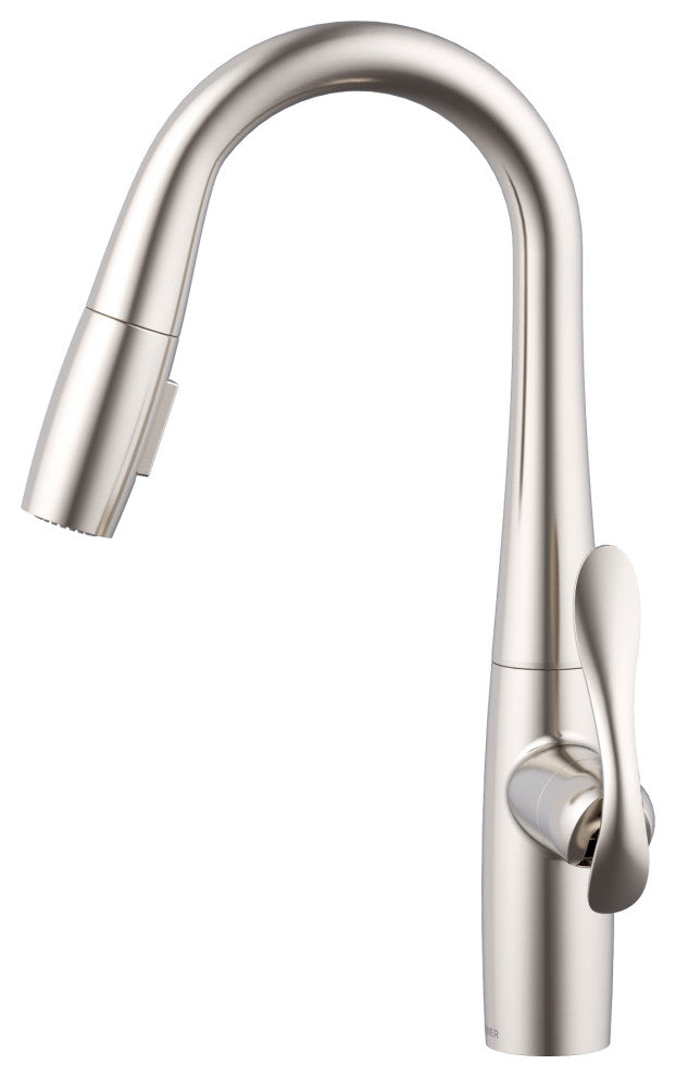 Selene Single Handle Pull-Down Prep Faucet Chrome, Stainless Steel
