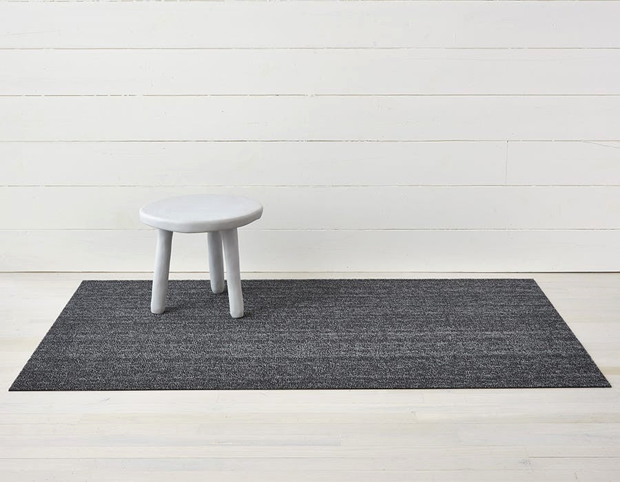 Heathered Shag Mat, Gray, 36"x60"