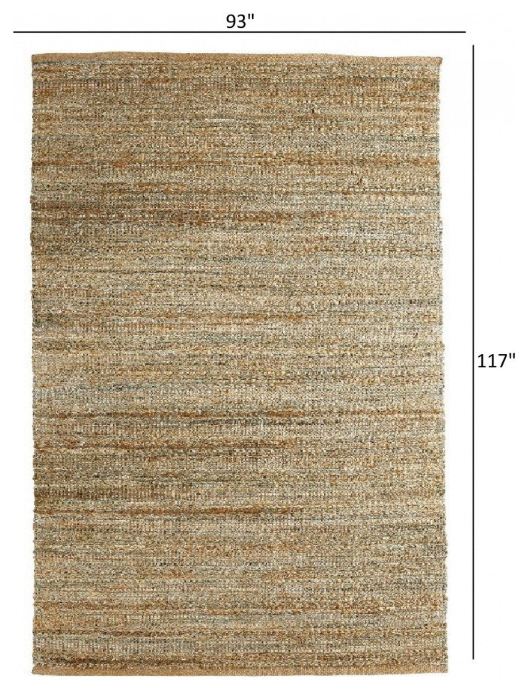 8' X 10' Natural Hand Woven Area Rug