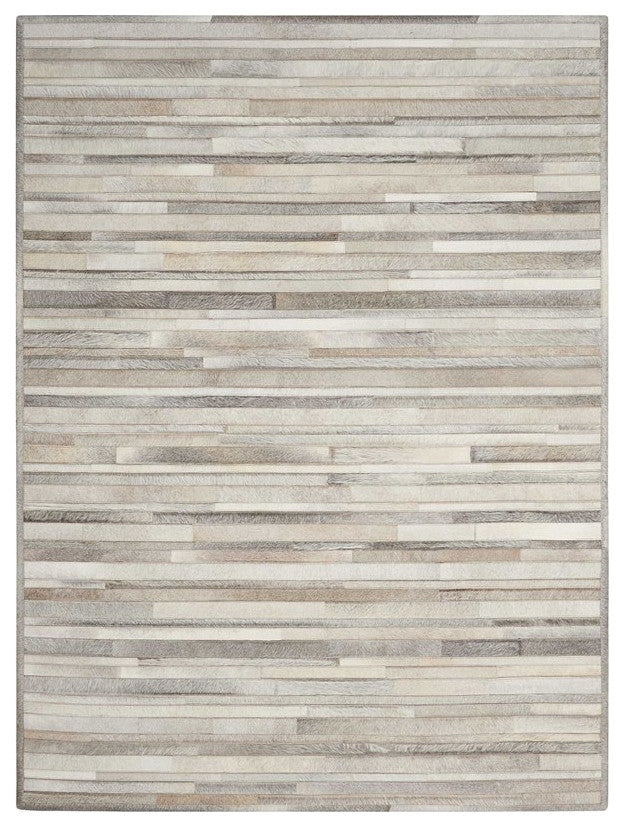 Calvin Klein Home Prairie Silver Area Rug By Nourison, 5'6"x7'5"