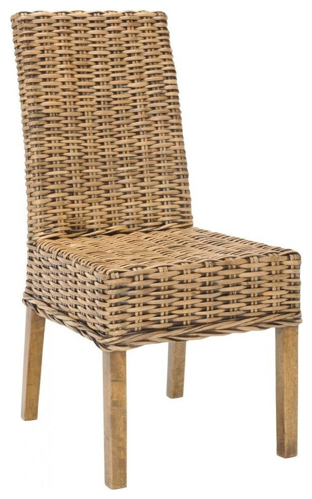 Safavieh Sanibel Side Chairs, Set of 2, Brown