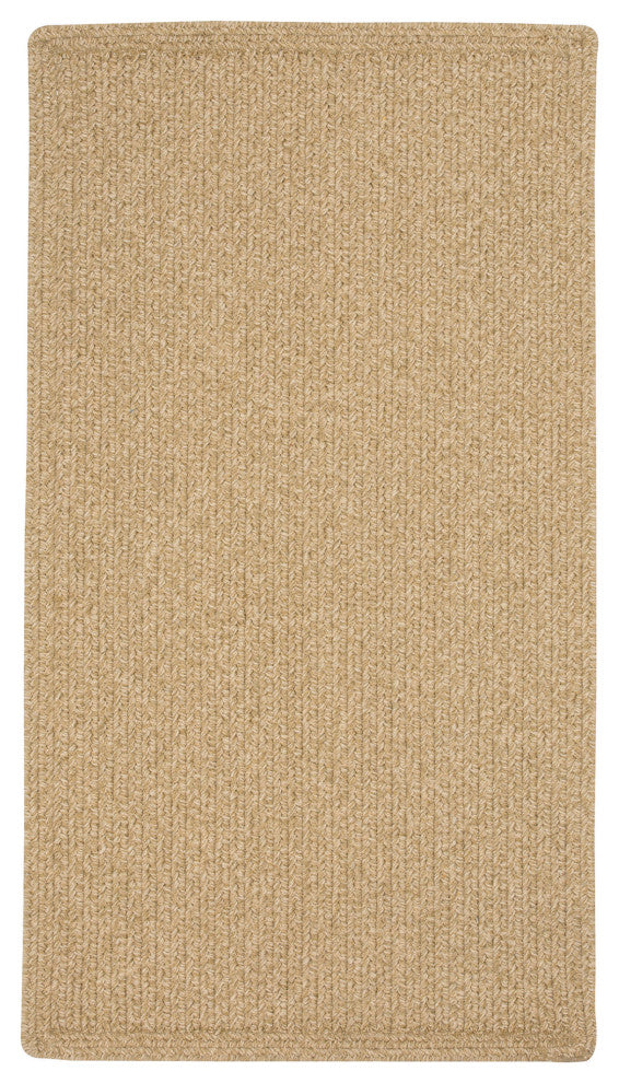 Capel Manteo Tan Hues 0050_700 Braided Rugs - 5'' X 8'' Vertical Stripe Rectangle