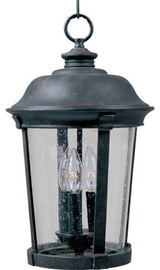 Maxim 3029CDBZ 3-Light Outdoor Hanging Lantern Dover DC Bronze