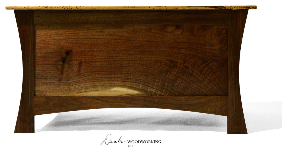 INCREDIBLE Black Walnut Blanket Chest- Great Wedding Gift!