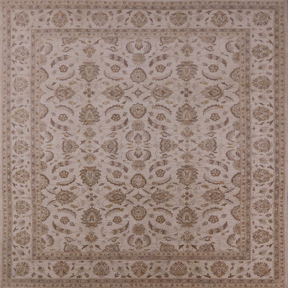 Ahgly Company Indoor Square Mid-Century Modern Area Rugs, 6' Square