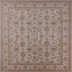 Ahgly Company Indoor Square Mid-Century Modern Area Rugs, 6' Square