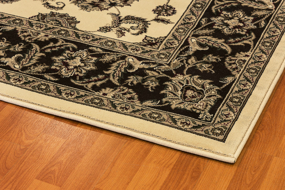 Legacy Cream And Brown Rug, 7''10"x10''10"