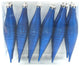 Blue Finial Ornament With Dot Design 12-Pack